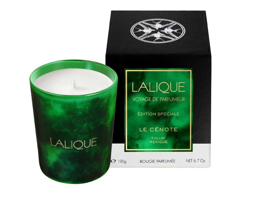 LaliquLalique Candle Le Cenotee Candle Le Cenote