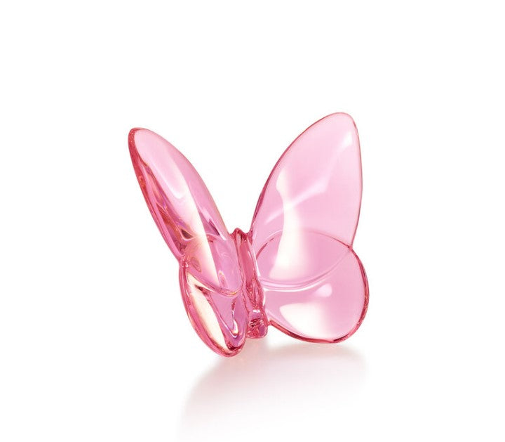 Baccarat Papillon Butterfly Lucky Pink