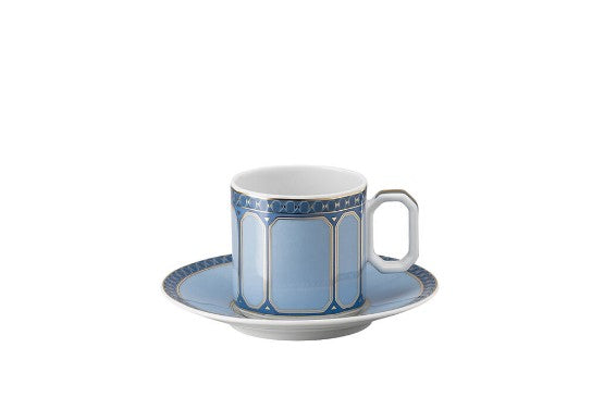 Rosenthal & Swarovski, Signum Collection, Espresso cup, Blue