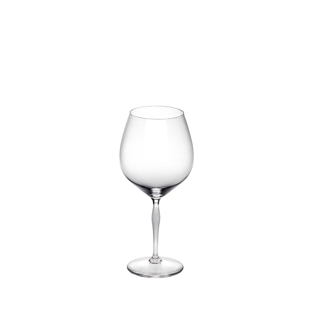 Lalique 100 Points Burgundy Glass