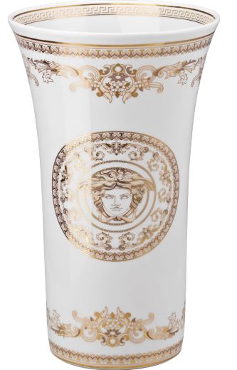 Rosenthal, Versace, Medusa Gala, Vase 34 cm.