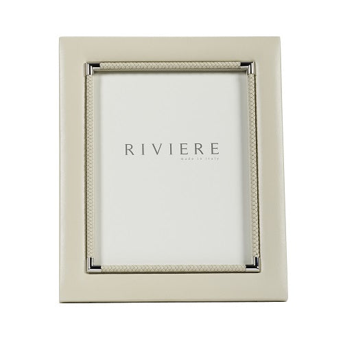 Riviere Leather Frame Taupe, F3-SC/IN