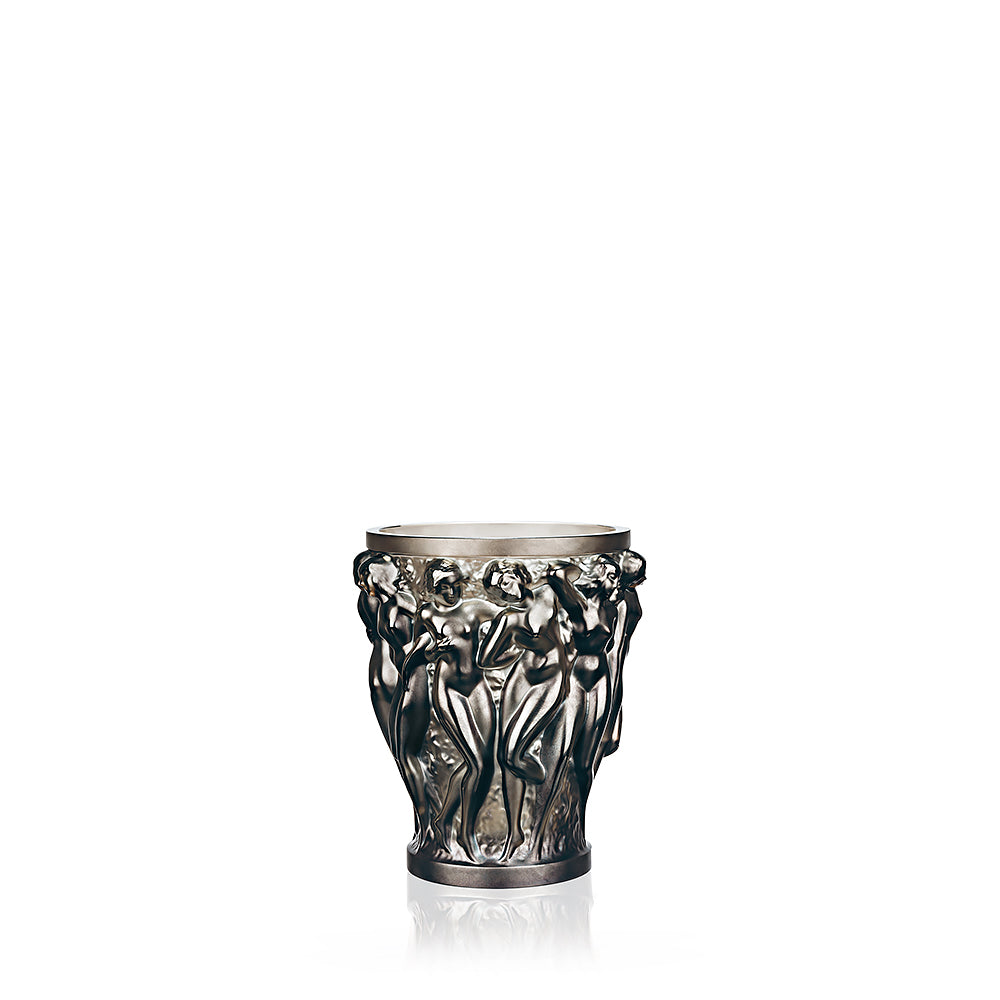 Lalique Bacchantes Small Bronze Vase
