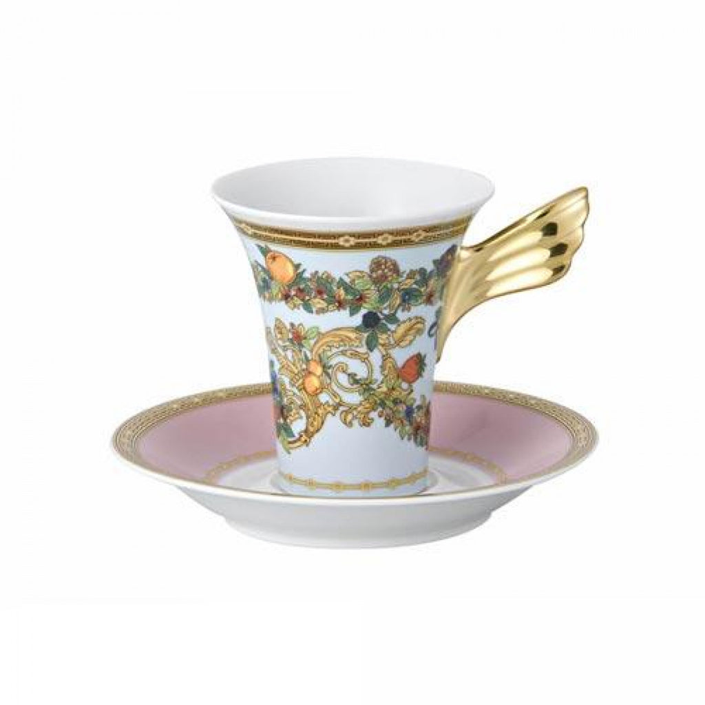Rosenthal Versace, Le Jardin de Versace, Coffee Espresso Cup & saucer
