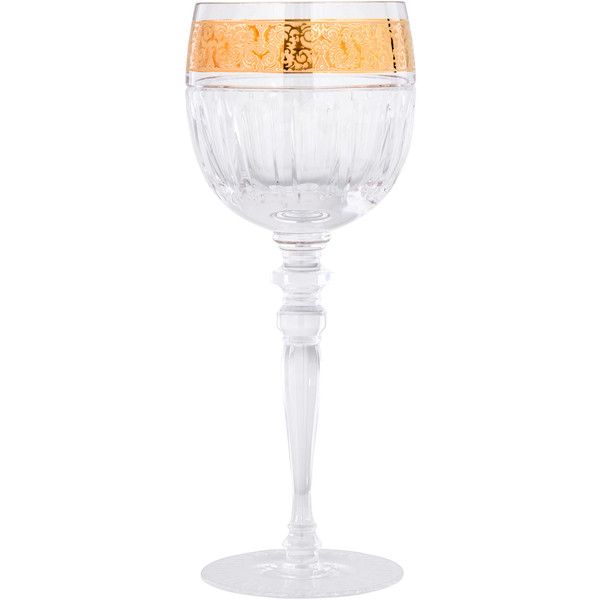 Rosenthal Versace, Gala Prestige Clear, w/o Medusa, Red wine Glass, h.20,5cm