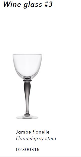SAINT-LOUIS, Amadeus wine glass