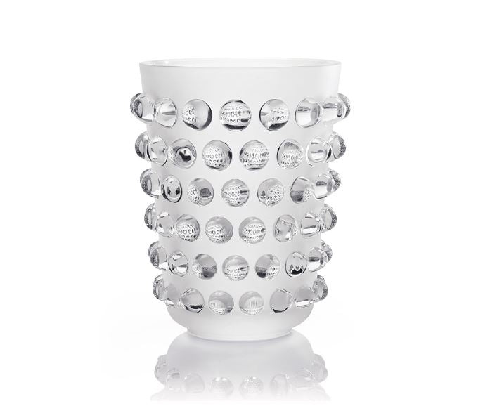 Lalique Mossi Clear Vase