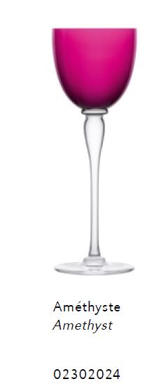 SAINT-LOUIS, Amadeus Roemer Tasting glass, Amethyst
