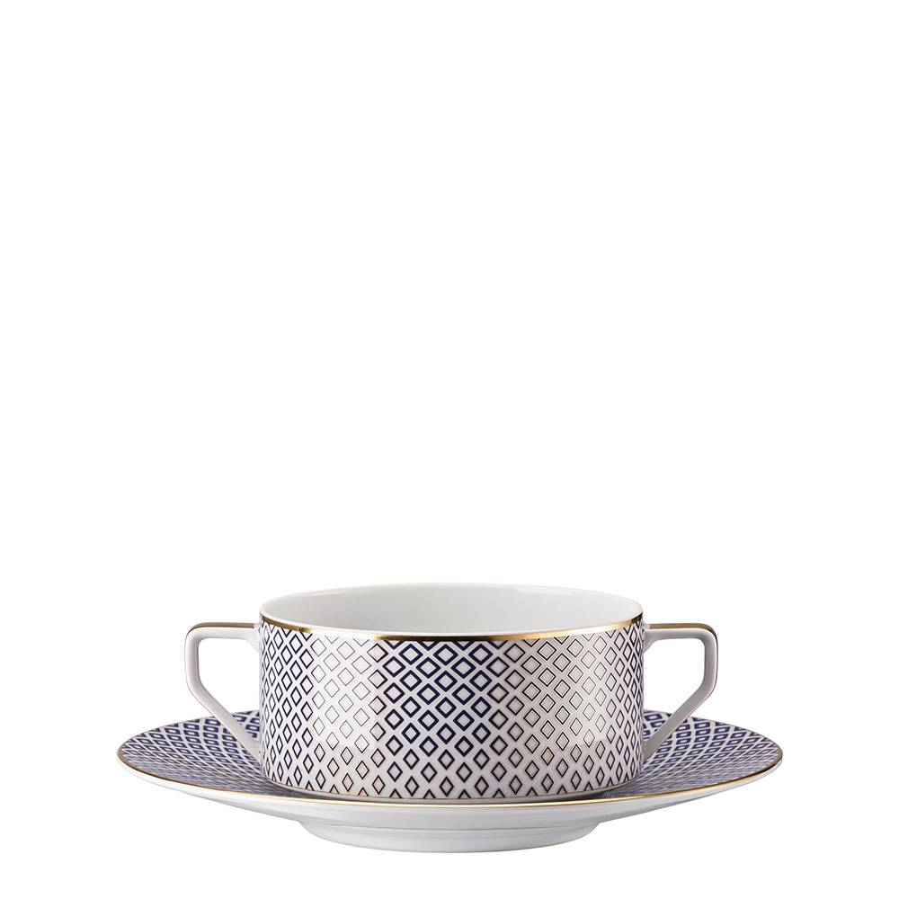 Rosenthal, Francis Carreau Blue, Creamsoup cup & saucer