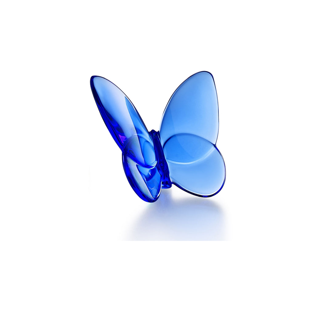 Baccarat Papillon Butterfly Lucky Blue
