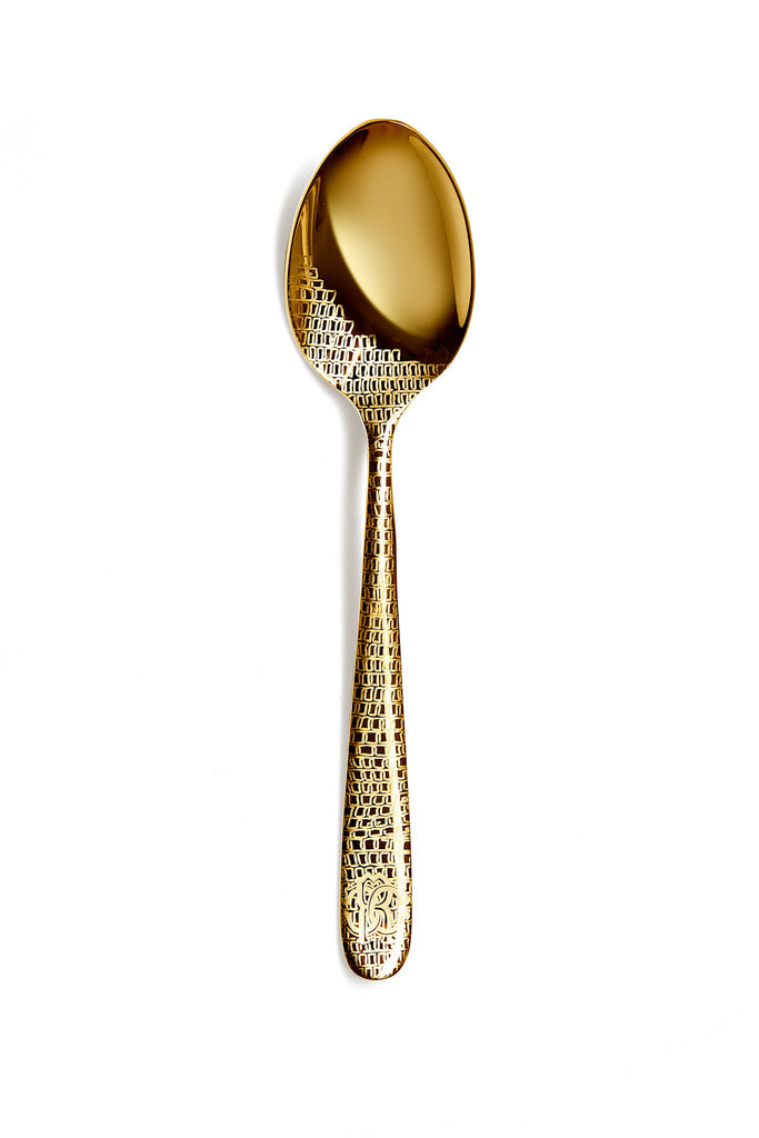 Roberto Cavalli, Lizzard Gold Table Spoon