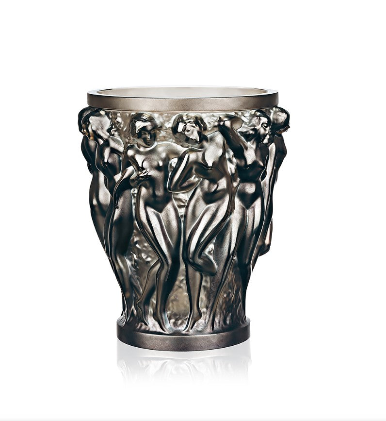 Lalique Bacchantes  Bronze Vase