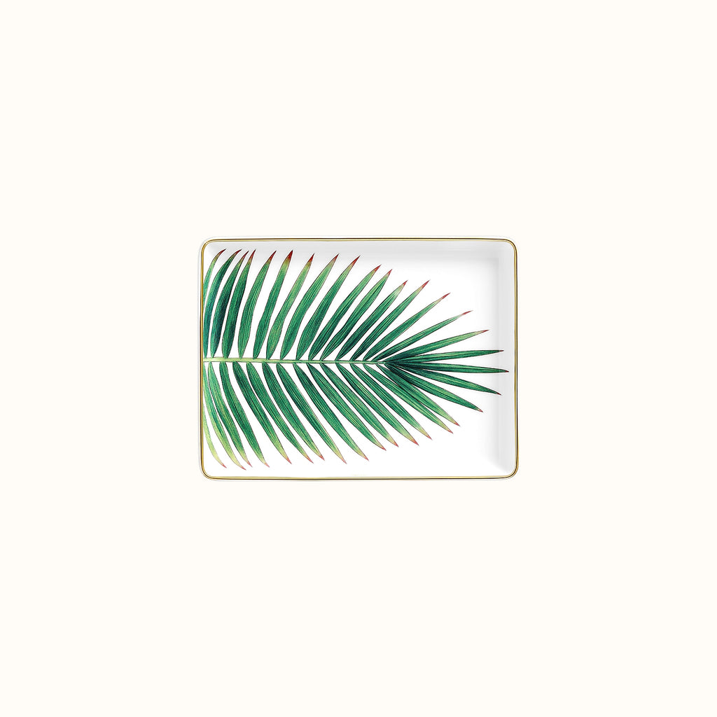 Hermès, Passifolia Palm small tray 16*12cm
