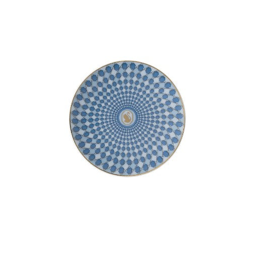 Rosenthal & Swarovski, Signum Collection, plate 10cm Blue