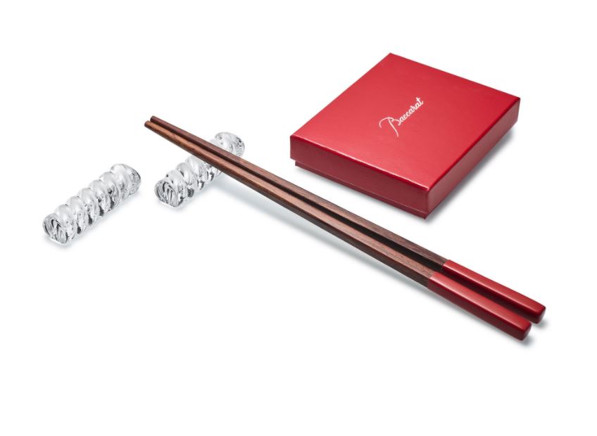 Baccarat, Bambou Chopsticks Holder set 2