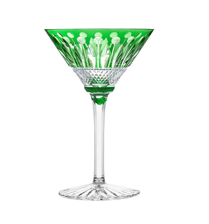 SAINT LOUIS, Tommy green cocktail glass