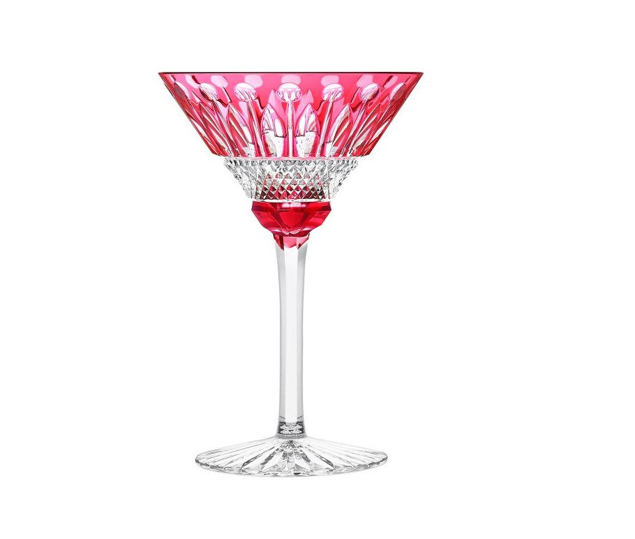 SAINT LOUIS, Tommy red cocktail glass