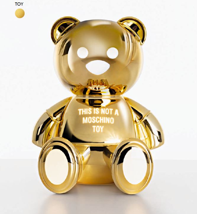 KARTELL, TOY GOLD Lamp by Moschino, with Led