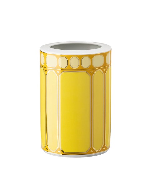 Rosenthal & Swarovski, Signum Collection, Vase 15cm yellow