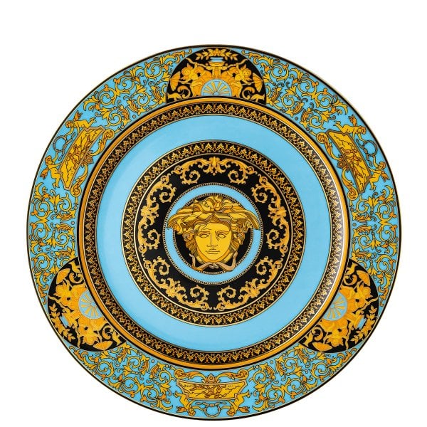 Rosenthal, Versace, Medusa Celeste Service Plate 30cm