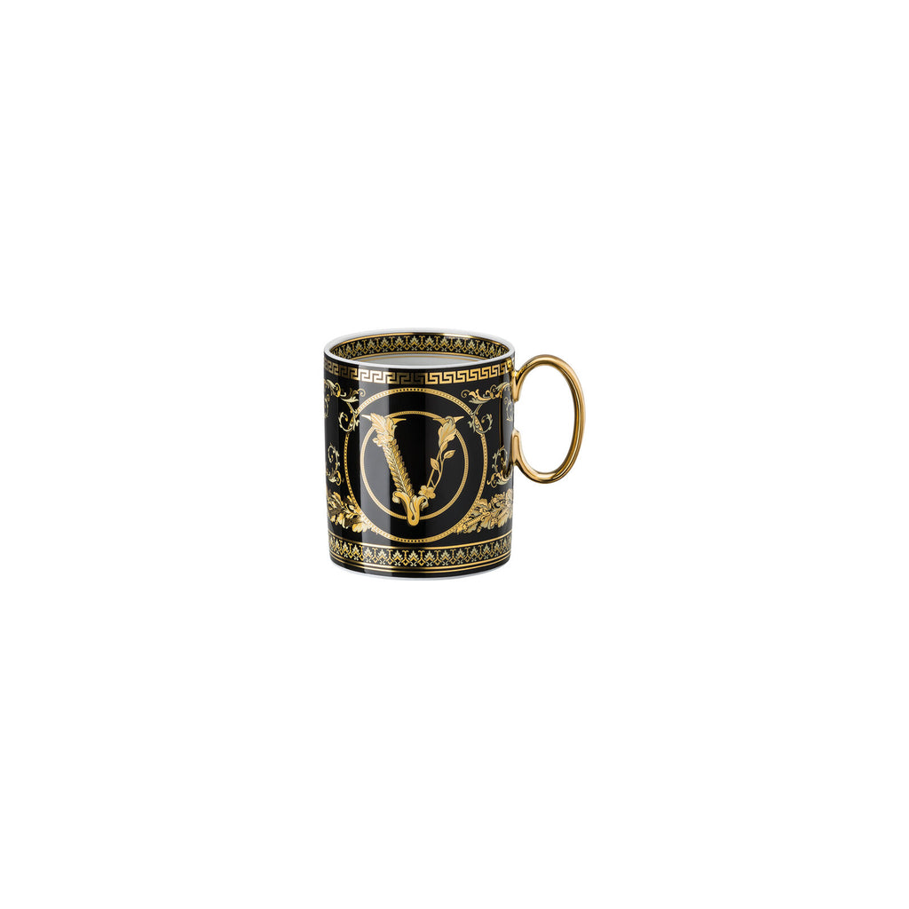 Rosenthal Versace Virtus Gala black, Mug with handle